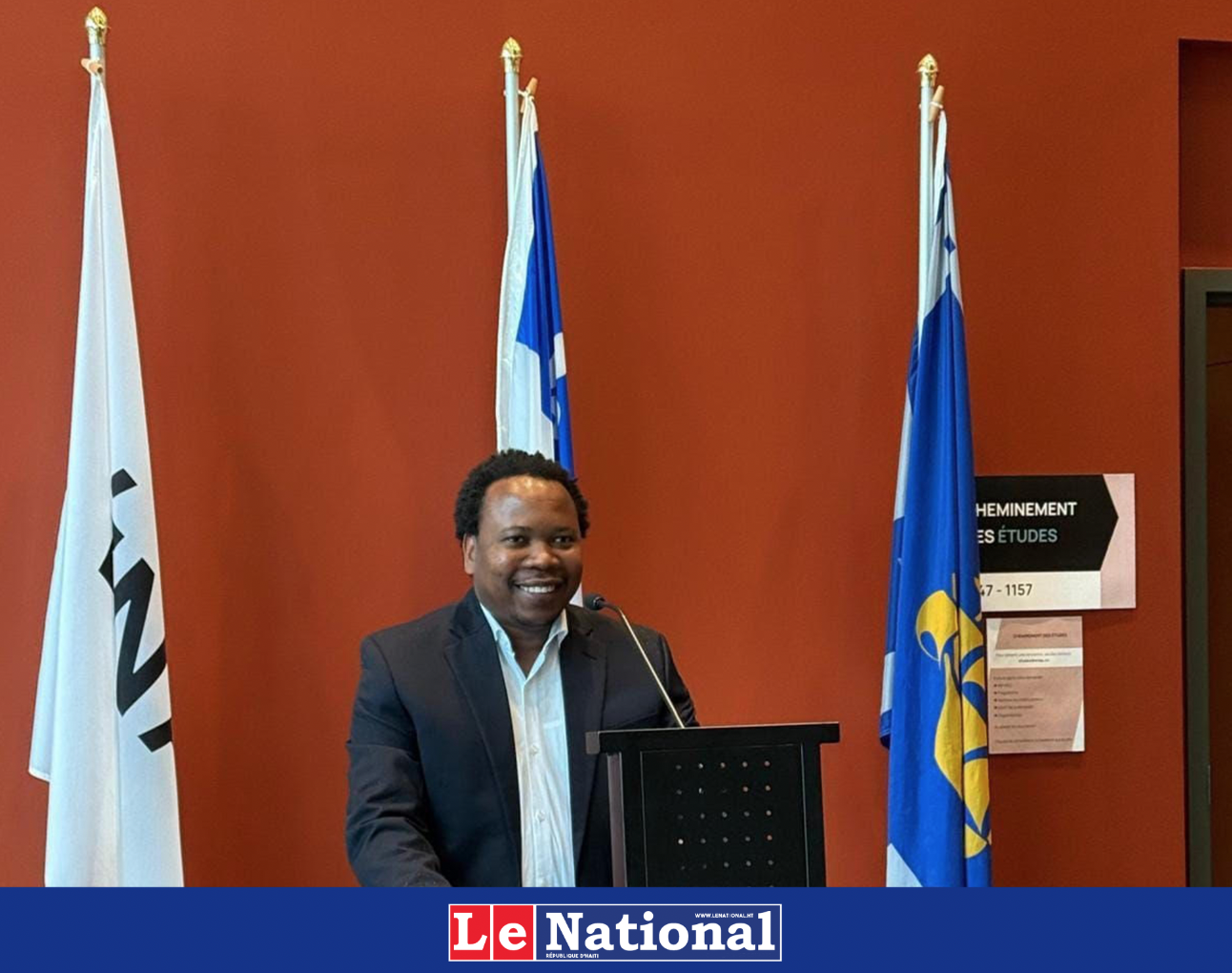 De Hinche à Québec : Elès Métellus, un jeune haïtien à la tête de l’Association étudiante la plus influente de l’ENAP